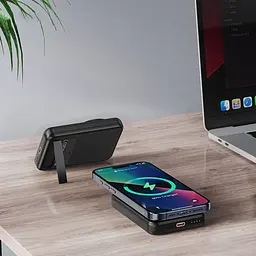 Зовнішній акумулятор XO PR264 10000mAh 20W Black [172648] - мініатюра 7