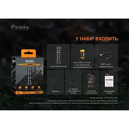 Ліхтарик Fenix PD25R (PD25RSTBK) [140096] - мініатюра 8