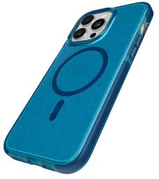Протиударний чохол Tech21 Evo Check MagSafe для iPhone 14 Pro Max (6.7") Classic Blue - мініатюра 2