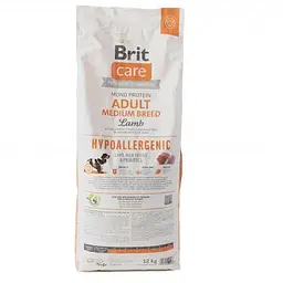 Сухий корм Brit Care Dog Hypoallergenic Adult Medium Breed для собак середніх порід, гіпоалергенний з ягням, 12 кг - мініатюра 9