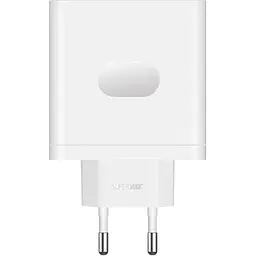 Зарядний пристрій Oneplus 100 W SUPERVOOC VCBAOBEH 1U + кабель USB — Type-C євровилка біле - мініатюра 2