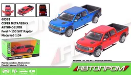 Ігрова Машинка Металева Ford F-150 SVT Raptor - мініатюра 9