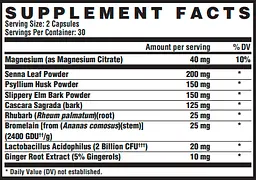 Комплекс для Очищення та Детоксикації Організму Lipo-6 Black Cleanse Detox - 60 капсул - мініатюра 2