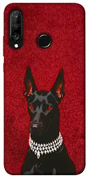 TPU чохол Demsky Premium doberman для Huawei P30 lite