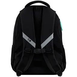 Рюкзак GoPack Teens 162M-4 Чорний (GO26-162M-4) - мініатюра 6