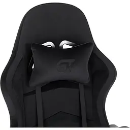 Геймерське крісло GT Racer чорне (X-2324 Fabric Black Suede) - мініатюра 2