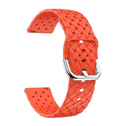 Ремінець Twist для Xiaomi Amazfit Bip Bip Lite Bip U Bip 1S Bip 3 - помаранчевий ширина кріплення 20мм силікон Watchbands (W31-8WB13160120) - мініатюра 2