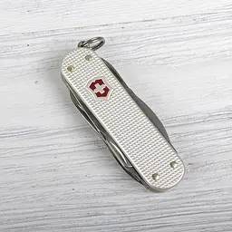 Ніж Victorinox Minichamp Alox 58мм,15функ,ріфл.срібл - мініатюра 7