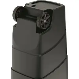 Бак для сміття Prosperplast Wheeler 90 л чорний зелена кришка (NBWB90-362C) - мініатюра 3