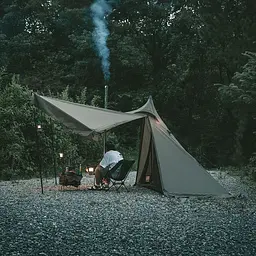 Намет Naturehike CNK2300ZP025 із гострою верхівкою коричневий - мініатюра 6