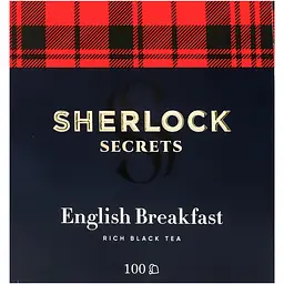 Чай чорний Sherlock Secrets English Breakfast 100 шт. х 2 г - мініатюра 2