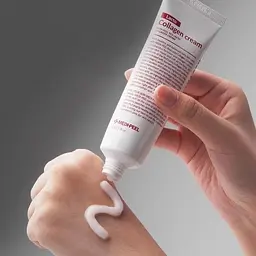 Зміцнюючий крем для обличчя з колагеном та лактобактеріями Red Lacto Collagen Cream Medi-Peel 50 мл - мініатюра 3