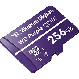 Карта пам'яті WD QD101 microSDXC 256GB Class 10 UHS-I U1 V10 (R-100 MB/s) Purple (WDD256G1P0C) [174251] - мініатюра 2