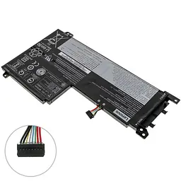 Батарея для ноутбука Lenovo L19C3PF5 (IdeaPad 5 15IIL05, 5 15ARE05) 11.52V 4990 mAh 57Wh Black (5B10W86947) - мініатюра 2