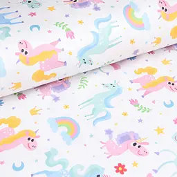 Дитяча постільна білизна в ліжечко UNICORNS CS1 COSAS (4822052266021) - мініатюра 9