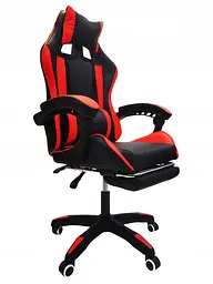 Комп'ютерне крісло Kontrast Viper Black-Red з функцією массажу - мініатюра 6