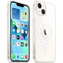 Оригінальний протиударний чохол Apple Clear Case MagSafe для iPhone 13 (6.1") Прозорий (MM2X3ZE/A) - мініатюра 5