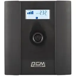 Пристрій безперебійного живлення Powercom RPT-2000AP LCD SCHUKO - мініатюра 2