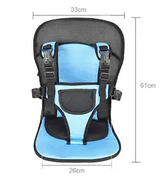 Дитяче автокрісло безкаркасне Multi-Function Car Cushion Бустер для перевезення дітей 9 місяців - 4 роки - мініатюра 6