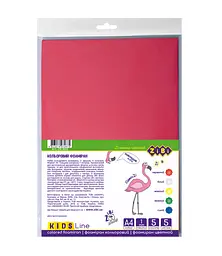 Фоаміран кольоровий KIDS Line, 1 мм, А4, 5 аркушів в упаковці, 4 шт. в упаковці (В асортименті)