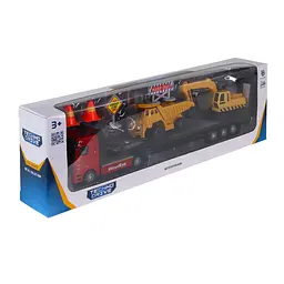 Ігровий набір Автоперевізник TechnoDrive 541757.270 самоскид, екскаватор - мініатюра 13