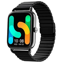 Розумний годинник Haylou RS4 Plus (LS11) металевий корпус і ремінець чорні - мініатюра 3