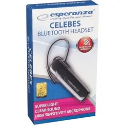 Bluetooth-гарнітура Esperanza Celebes Black (EH184K) - мініатюра 3