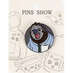 Значок Лінивець Зоотрополіс 0928102521-8 Різнокольоровий shop (2000999540127)