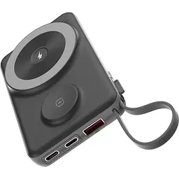 УМБ Choetech Magnetic Wireless 10000mAh 22.5W,PD,QC3.0 USB-A,2xUSB-C AppleWatchcharg,build in type-C - мініатюра 2