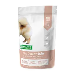 Сухий корм для собак Nature's Protection Mini Junior Small breeds 500 г (NPS45723)