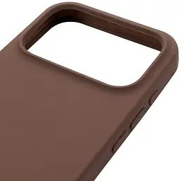 Чохол Epik Silk Full Protective (AA) NO LOGO для Apple iPhone 17 Pro Max / 18 Pro Max (6.9") Коричневий / Brown - мініатюра 4