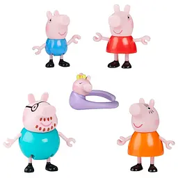 Набір фігурок Peppa Figurines – Велика родина Пеппи - мініатюра 2