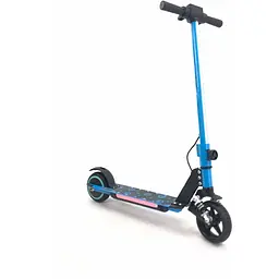 Дитячий Електросамокат E-Scooter ES3 LED + амортизатор Синій - мініатюра 3