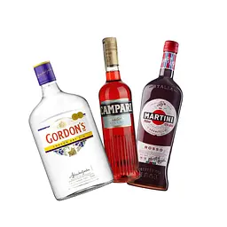 Коктейль Negroni (набір інгредієнтів) х16 на основі Gordon’s - мініатюра 2