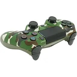 Геймпад Brazzers бездротовий для PS4 Wireless DualShock 4 роз'єм для навушників LED light bar Haki-Green 3.7V 600 mAh Blister-box