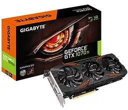Відеокарта GeForce GTX 1070 Ti 8GB Gigabyte Gaming OC (GV-N107TGAMING OC-8GD) Б/В - мініатюра 2