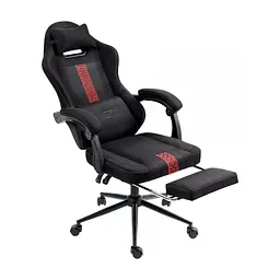 Крісло ігрове GT Racer X-2331 Black/Red (X-2331 Fabric Black/Red) - мініатюра 5