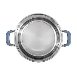 Каструля з кришкою Krauff MasterChef 26-238-088 24 см 6.1 л срібляста - мініатюра 4