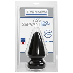 Пробка для фістингу Doc Johnson Titanmen ToolsButt Plug 3.75 Inch Ass Servant, діаметр 9,4см - мініатюра 2