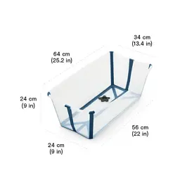 Ванночка Stokke Flexi Bath складана біла (531901) - мініатюра 6