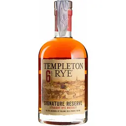 Віскі Templeton Rye Signature Reserve Straight Rye American Whiskey 6 yo 45,75% 0.7 л