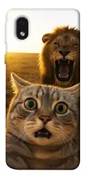 Чохол Demsky Shocked cat and lion для Samsung Galaxy M01 Core / A01 Core