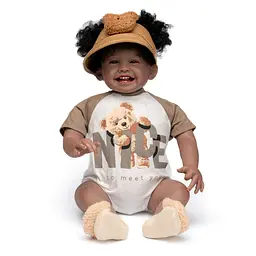 Силіконова колекційна лялька реборн reborn дівчина дашики Reborn Dolls det0018841 - мініатюра 4