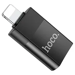 Адаптер Hoco UA17 — Lightning тато на USB 2.0 маму 6931474761989 - мініатюра 2
