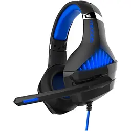 Гарнітура Microlab G6 3.5 мм/USB Black/Blue (G6B)
