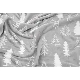 Плед Ardesto Flannel, 200х160 см, ялинки (ART0110PB) - мініатюра 5