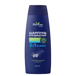 Шампунь-кондиціонер 2в1 Acme Eko Line Men Ant i- Dandruff проти лупи з екстрактом імбиру, 400 мл