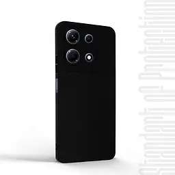 Чехол-накладка для смартфона Infinix Note 30 4G (X6833B) противоударный, силиконовый, термополиуретановый (ТПУ), с защитой камеры и корпуса, черный, защита всего корпуса, ArmorStandart (ARM69014) - мініатюра 2