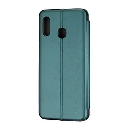 Чохол-книжка Standart Samsung A20/A30/M10s (A205/A305/M107) Dark Green - мініатюра 3