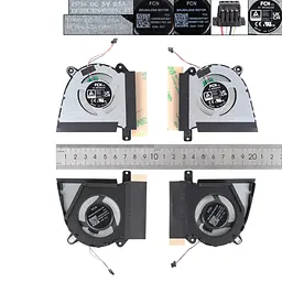 Вентилятори для Asus GA402RJ GA402RK, (5V CPU+GPU вентилятори, FP50 DFS5L32G064867, FP3Y DFS5L32G164867) - мініатюра 3